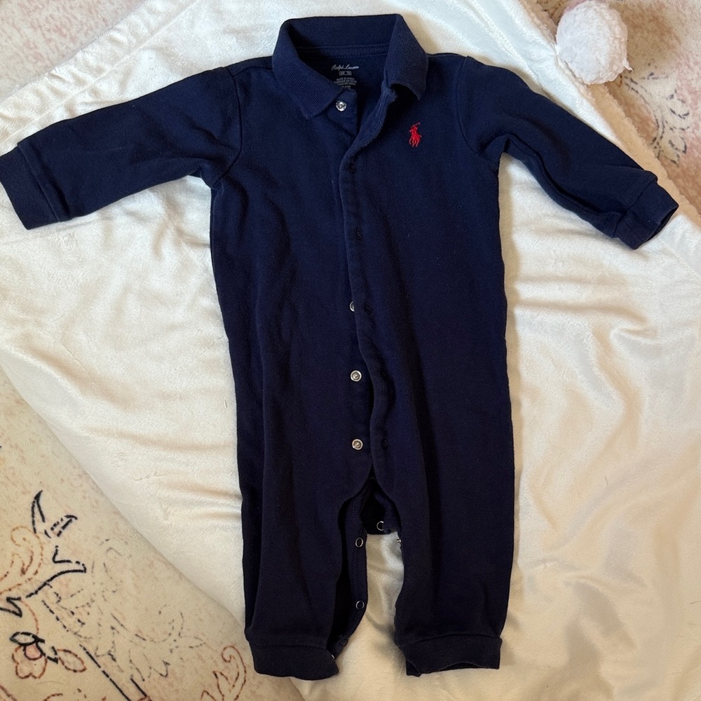 Ralph Lauren Baby Coverall